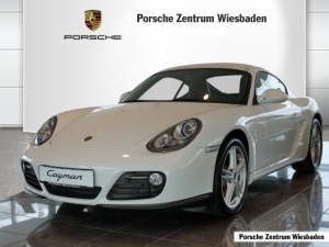 Porsche cayman Blanc